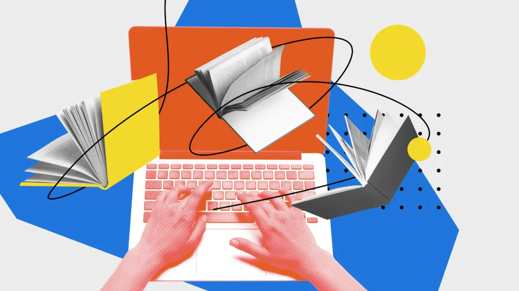 working on laptop cool art